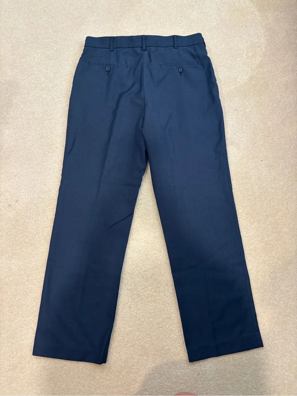 Perry Ellis Men's Navy Dress Pants Size 34